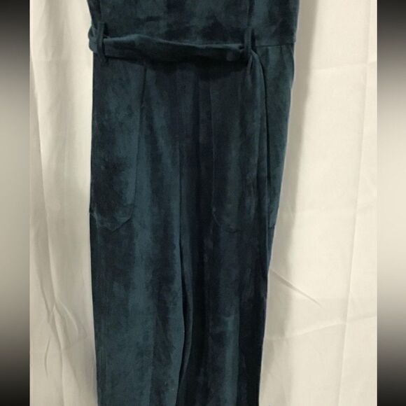 Anthropologie faux suede jumpsuit NWT - Picture 7 of 9